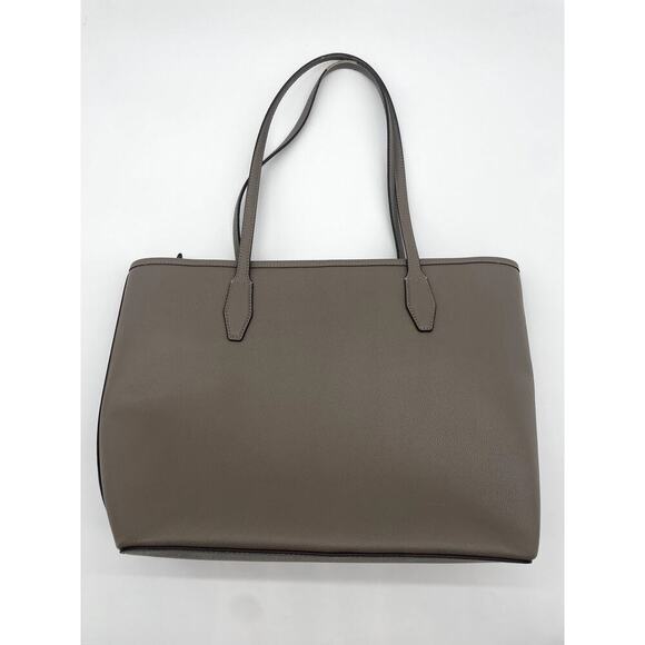 Kate Spade Lori Tote Thunder Cloud Gray Large Handbag Purse Office Quiet‎ Luxury - Picture 2 of 16